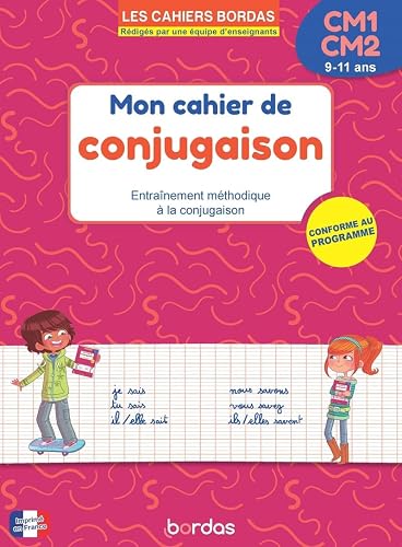 cahier de conjugaison CM1-CM2 (9-11 ans) Mon