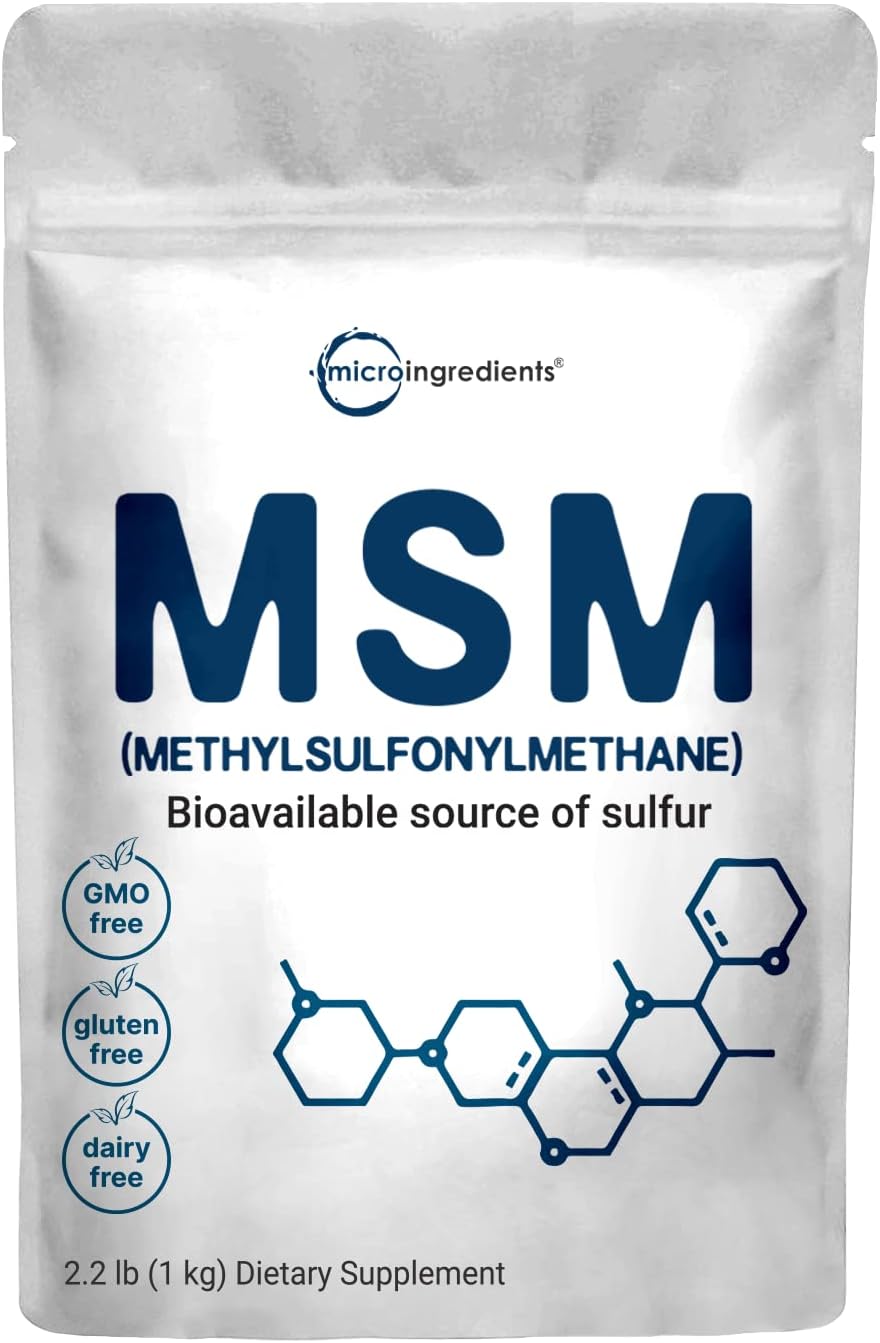 Micro Ingredients Pure MSM Powder (Methylsulfonylmethane