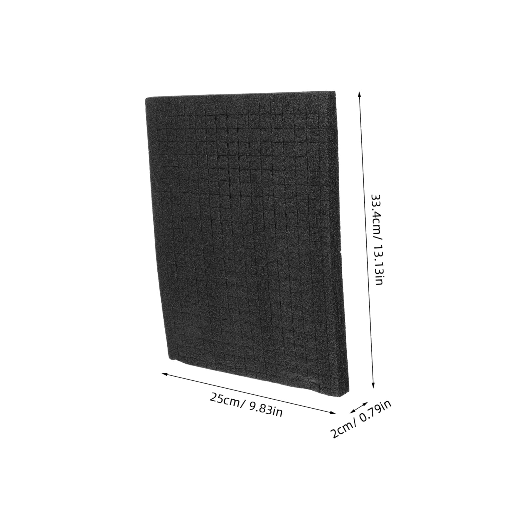 Feuilles de Mousse Epe Noires Prédécoupées pour Boîte à Outils