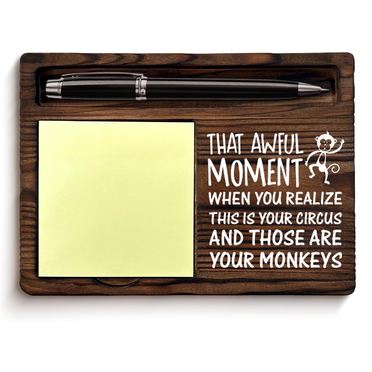 Funny Boss Gifts for Women Men, Best Thank You Gifts for Boss Leader Manager Supervisor Sticky Note Holder Office Decor — Amazon image 9