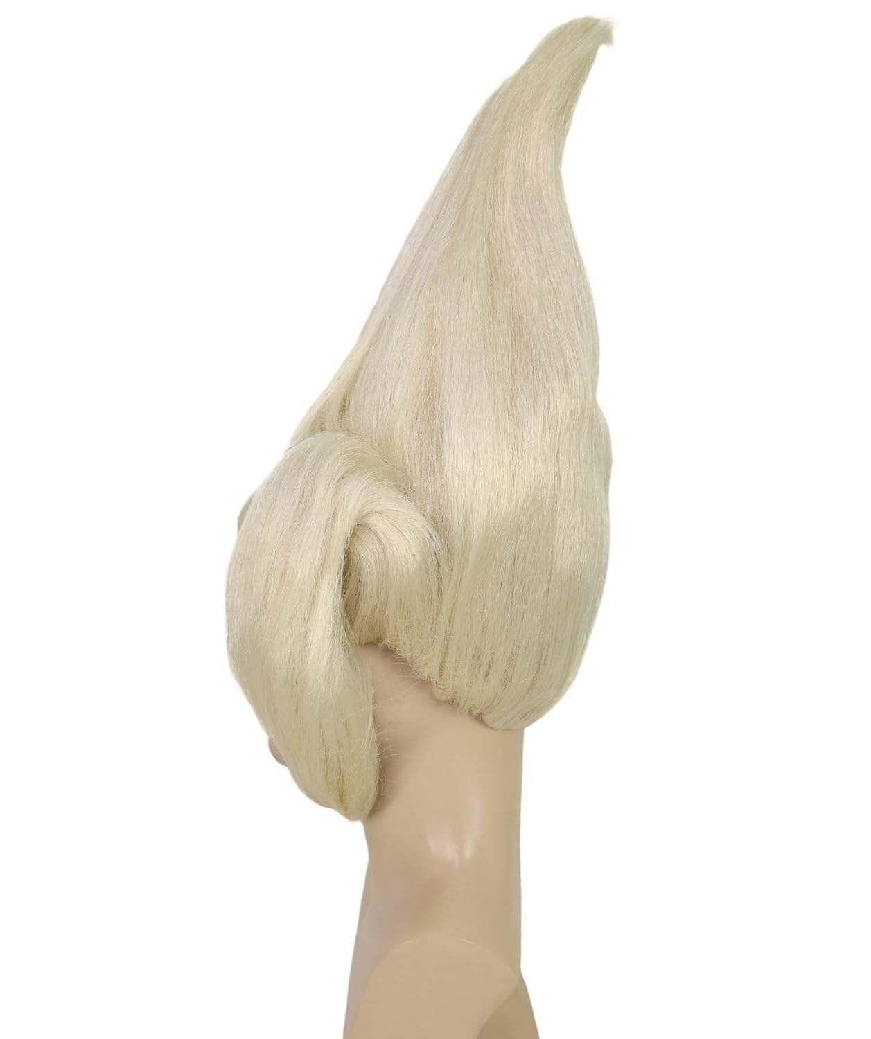 Adult Men's Blonde Troll Wig – Spiked Wavy Costume Hairpiece Inspired by TV Musical Movies – Synthetic Fiber Wigs for Halloween, Cosplay, Fun Party & Stage Shows