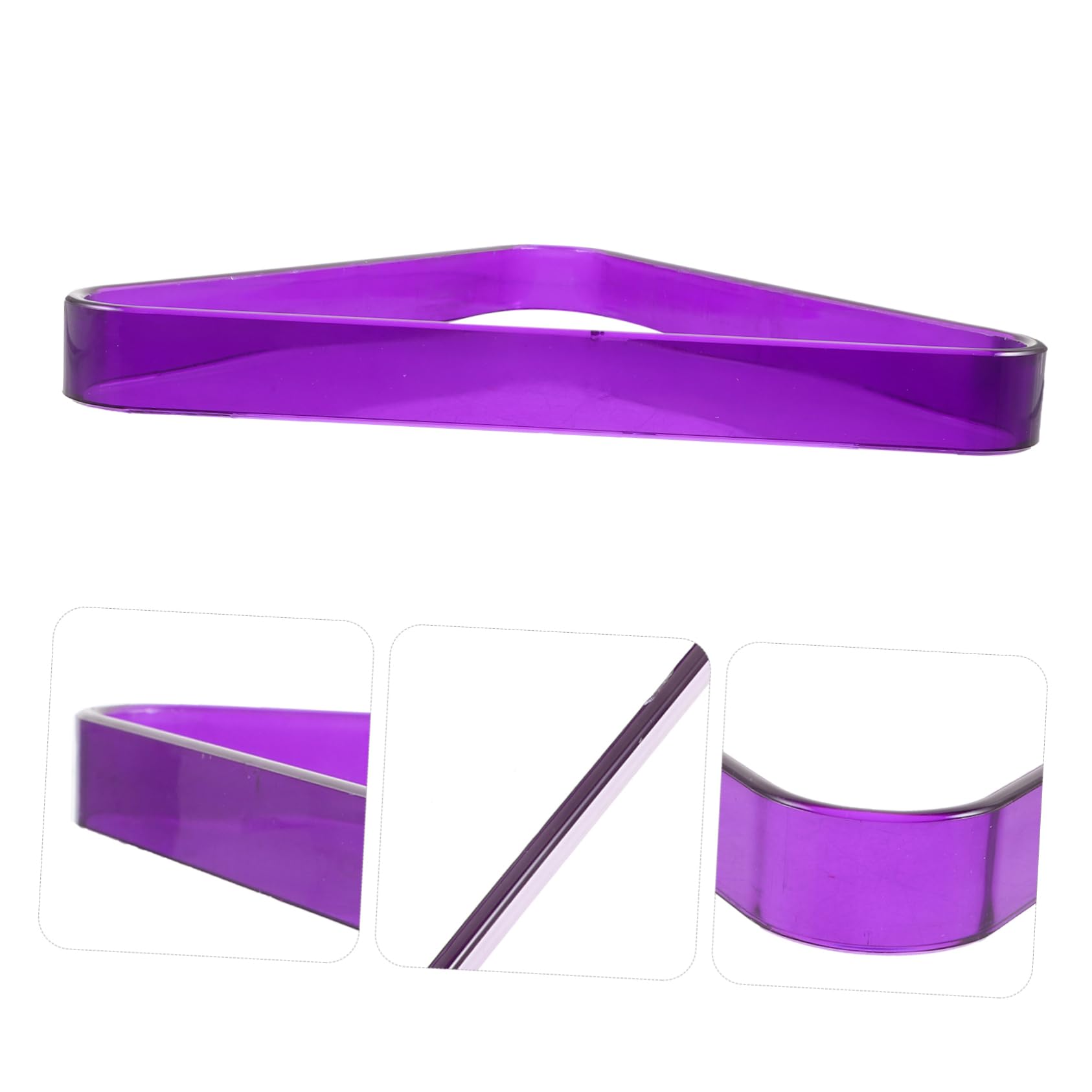 BESPORTBLE Pool Table Rack Triangle Mini Pool Table Triangle Billiard Balls Rack Suitable for All Ages