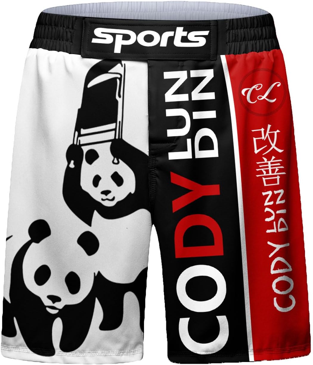 Cody Lundin Men & Women - Training & Fight Shorts, MMA Shorts,Muay Thai, BJJ, Boxing, Grappling & Cage Fighting Quick Dry