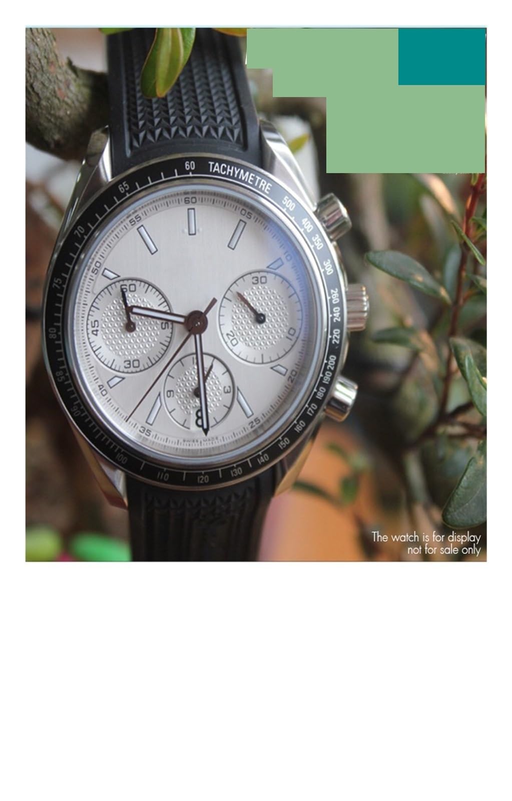 Gumowa bransoletka 22 mm, 20 mm, 19 mm, 21 mm, do zegarka Omega Speedmaster Heritage Seamaster, silikonowy, wodoszczelny, sportowy pasek (czerwony srebrny, 22 mm)