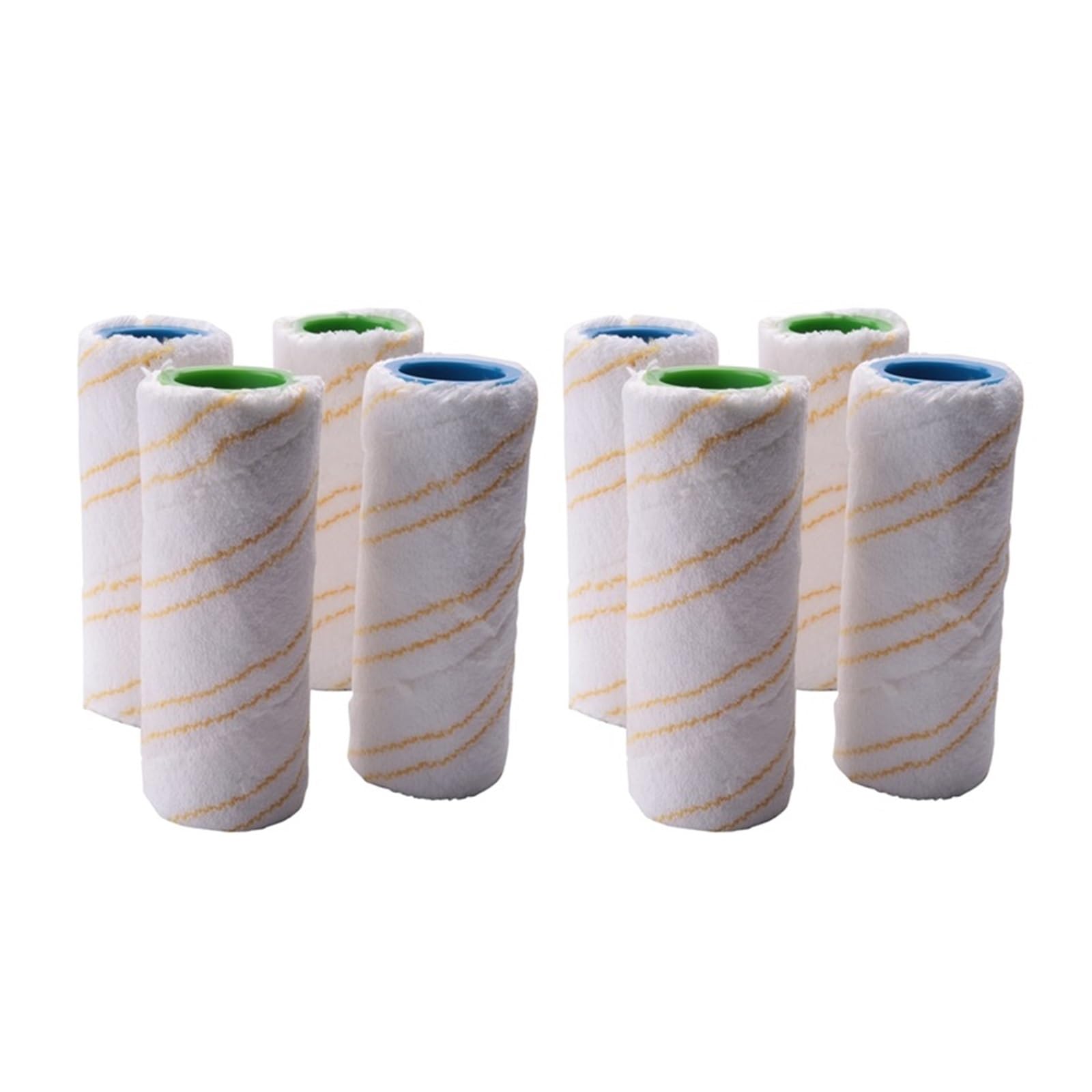 Set da 8 Pezzi di spazzole a Rullo. Compatibile con rulli di Ricambio for lavapavimenti elettrici Karcher FC5 FC7 FC3 FC3D 2.055-006.0