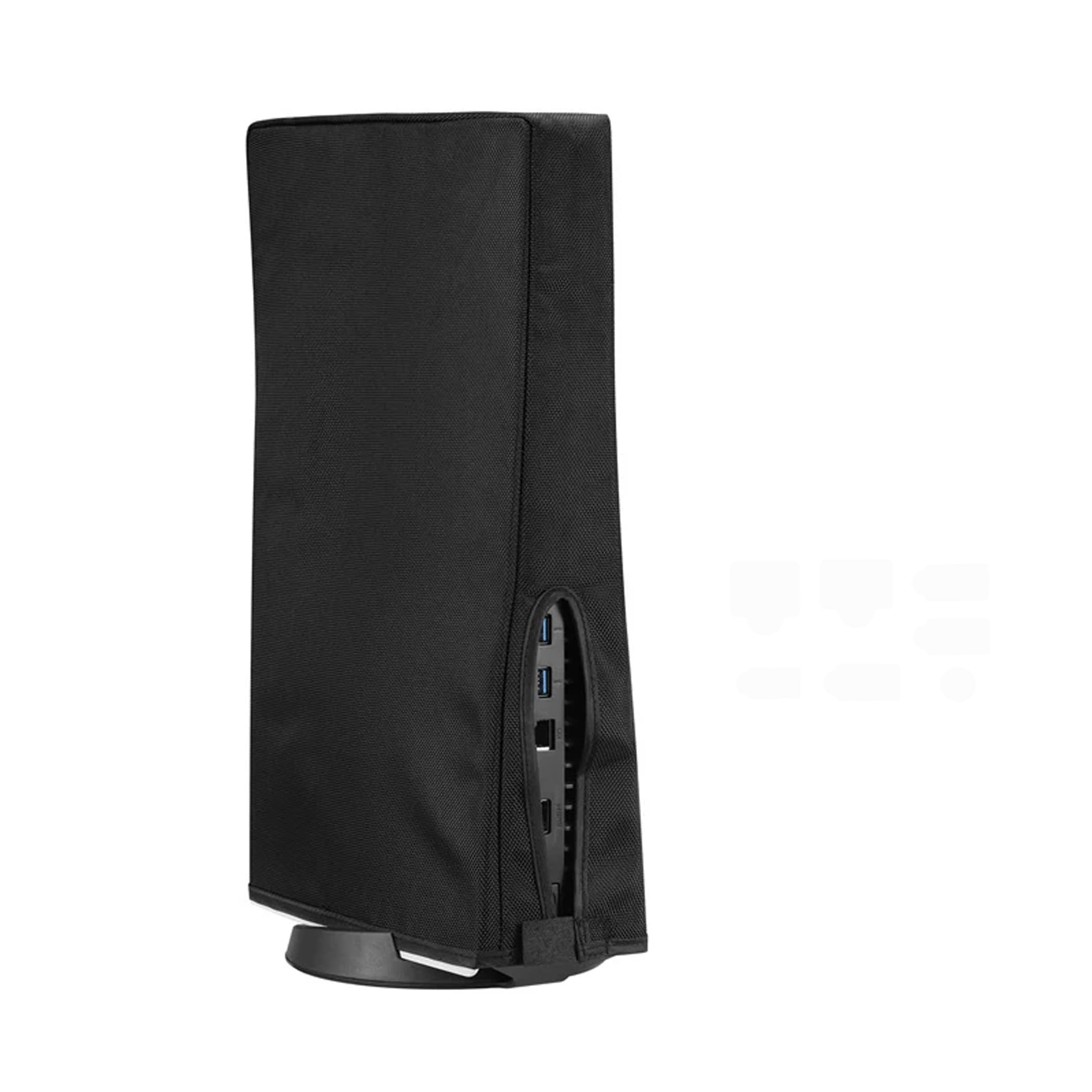 Brain Freezer Nylon Dust Cover Protective Case Anti Scratch Waterproof Case Compatible With PS5 Playstation 5 Console Digital Edition & Disc Edition, Black (B0BKQFC9LD) Amazon Price History, Amazon Price Tracker