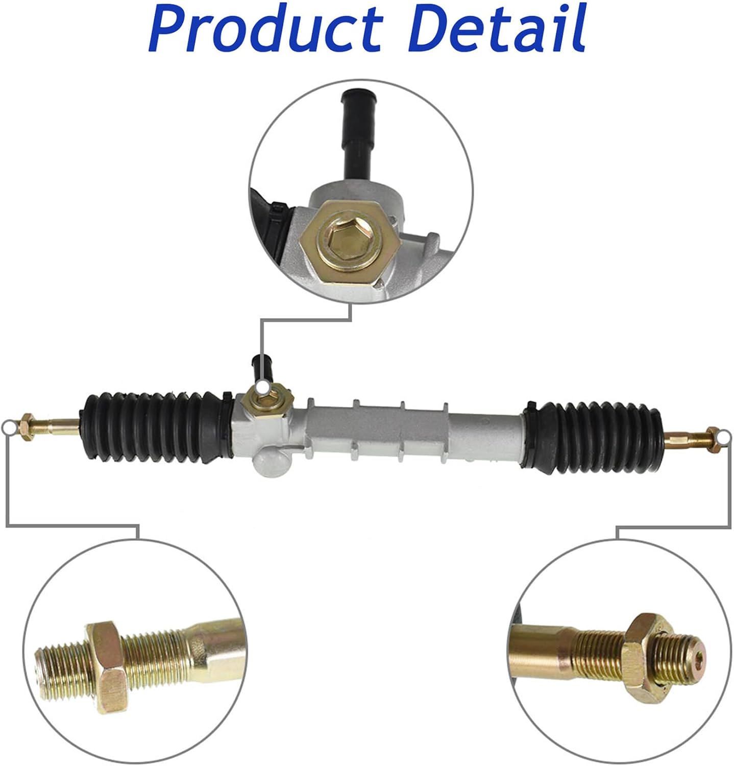 Silscvtt Steering Rack Replacement for Kawasaki Mule 600 610 SX 2005-2018 39191-0022