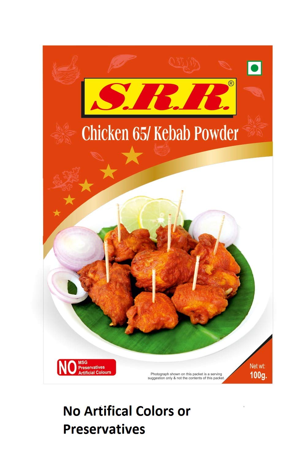 Srr Masala Chicken Kebab Masala Mix 100 G Pack Of 5 Amazon In Grocery Gourmet Foods