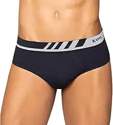 Cueca Slip Lupo Microfibra Sem Costura de Poliamida Masculino Adulto