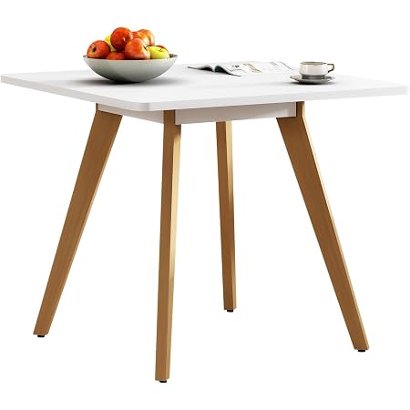 Amazon.com - Comfy to go 27.6" Square Dining Table for 2-4 Person ...