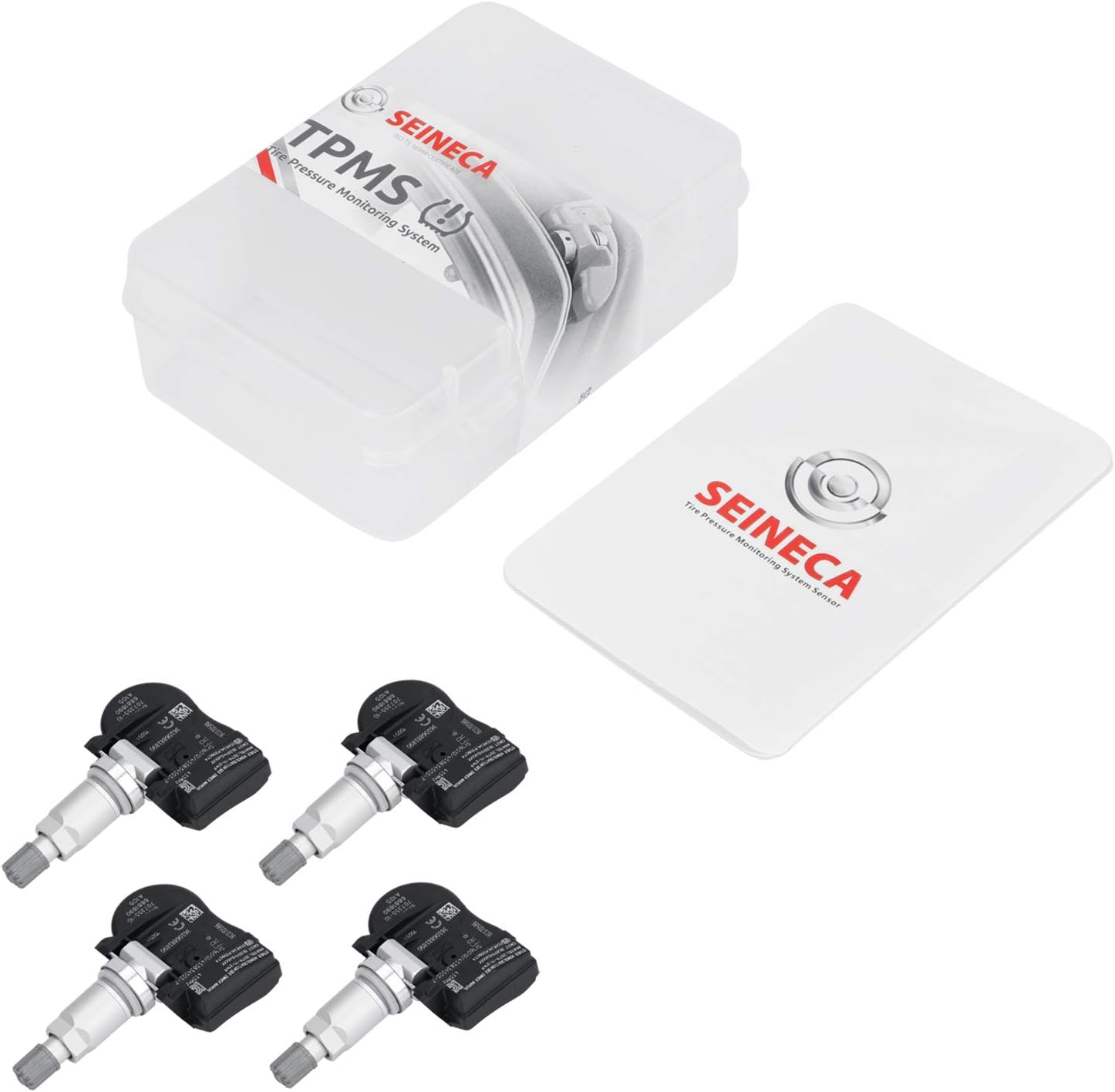 4Pack 36106856209 433MHz Tire Pressure Monitoring System(TPMS) Sensor Compatible with MINI Cooper BMW I3 I8 X1 X2 X5 X6 M2 M235I M240I M3 M4 228I 230I 320I 328D 328I 330E 330I 335I 340I 428I 430I 435I