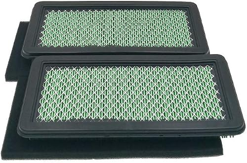 MOWFILL 2-Pack Honda Air Filter 17211-Z0A-013 with Pre-Filter for GCV530 GXV530 EU7000 Lawn Mower