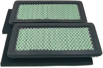 2 Pack 17211-Z0A-013 17211-Z3S-003 Air Filter Replace Honda 17218-Z0A-000 17211-Z0A-003 with 17218-Z0A-810 Pre Filter Fits EU7000 GCV530 Lawn Mower Air Cleaner Element