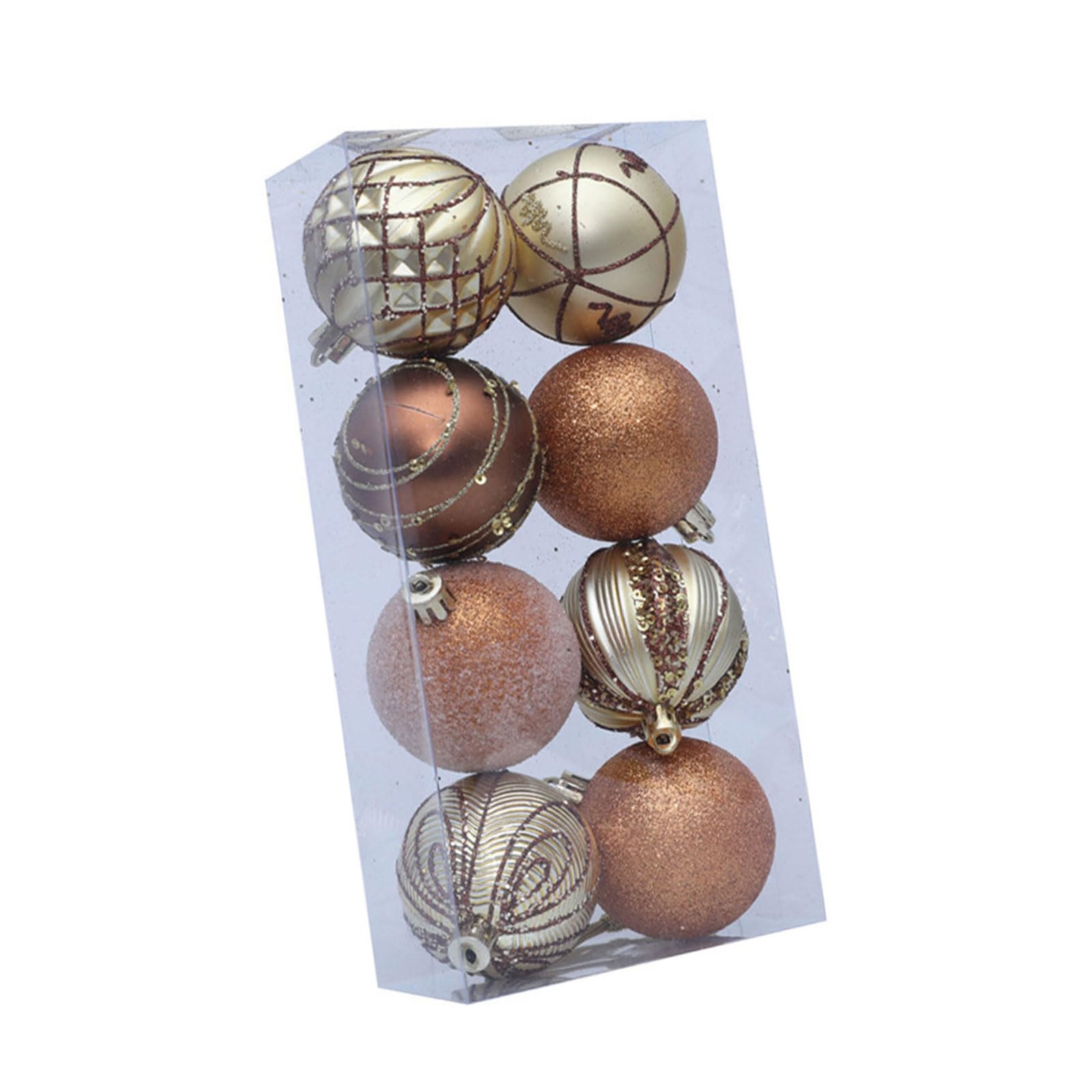 Kalttoy Christmas Tree Decorations Shimmering Festival Ball Ornament Hanging Balled for Tree Home and Festive Christmas Ball Ornament