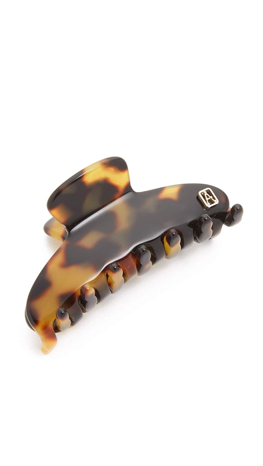 Alexandre de Paris Women's Jaw Hair Clip, Tokyo Tortoise, Brown, One Size
