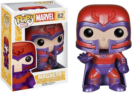 Figura de acción de Magneto del cómic clásico X-Men de Marvel, marca Funko POP
