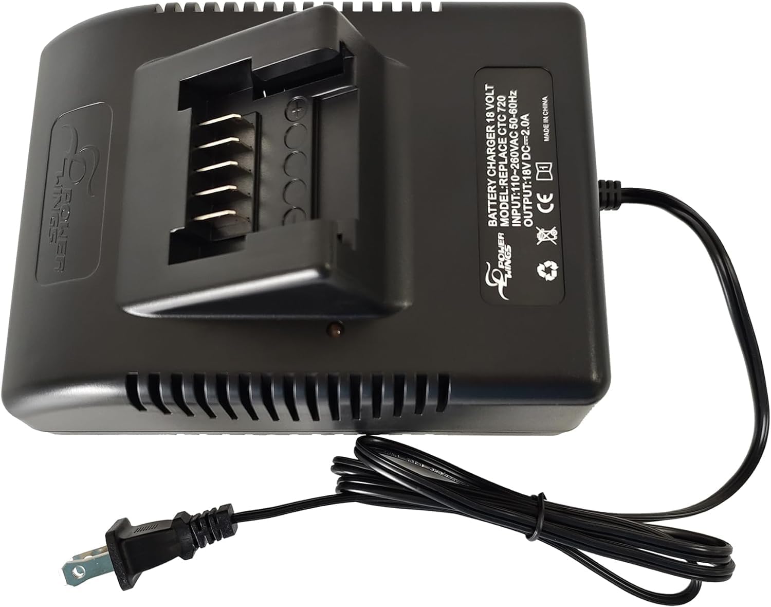 18V CTC720 Charger Compatible with Snap On Battery CTB8185 CTB8187 CTB7185 CT7850 CDR7850H CTL7850