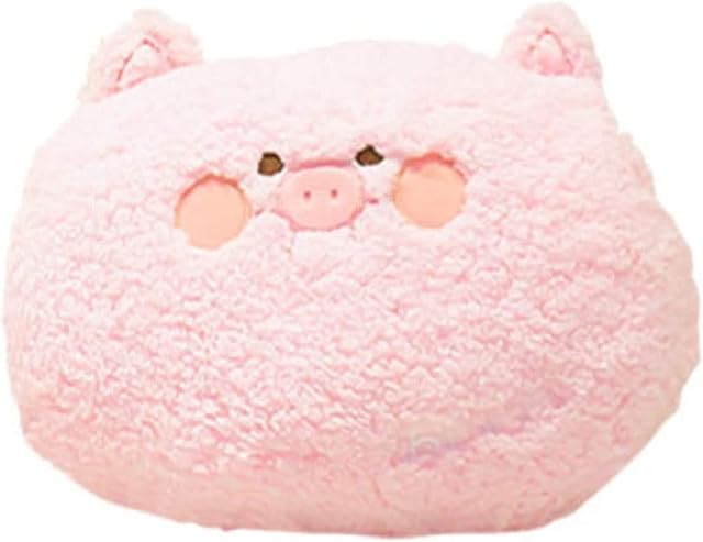 Pig Plush Pillow, Cute Stuffed Frog Plushie Toy Throw Pillow Cushion Gifts for Kids Adults (Pig)