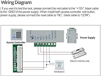 Vista 7 de Cerradura de perno de caída eléctrica DC 12V a prueba de fallas NC Modo Cerradura de puerta electrónica para control de acceso Seguridad - Montaje