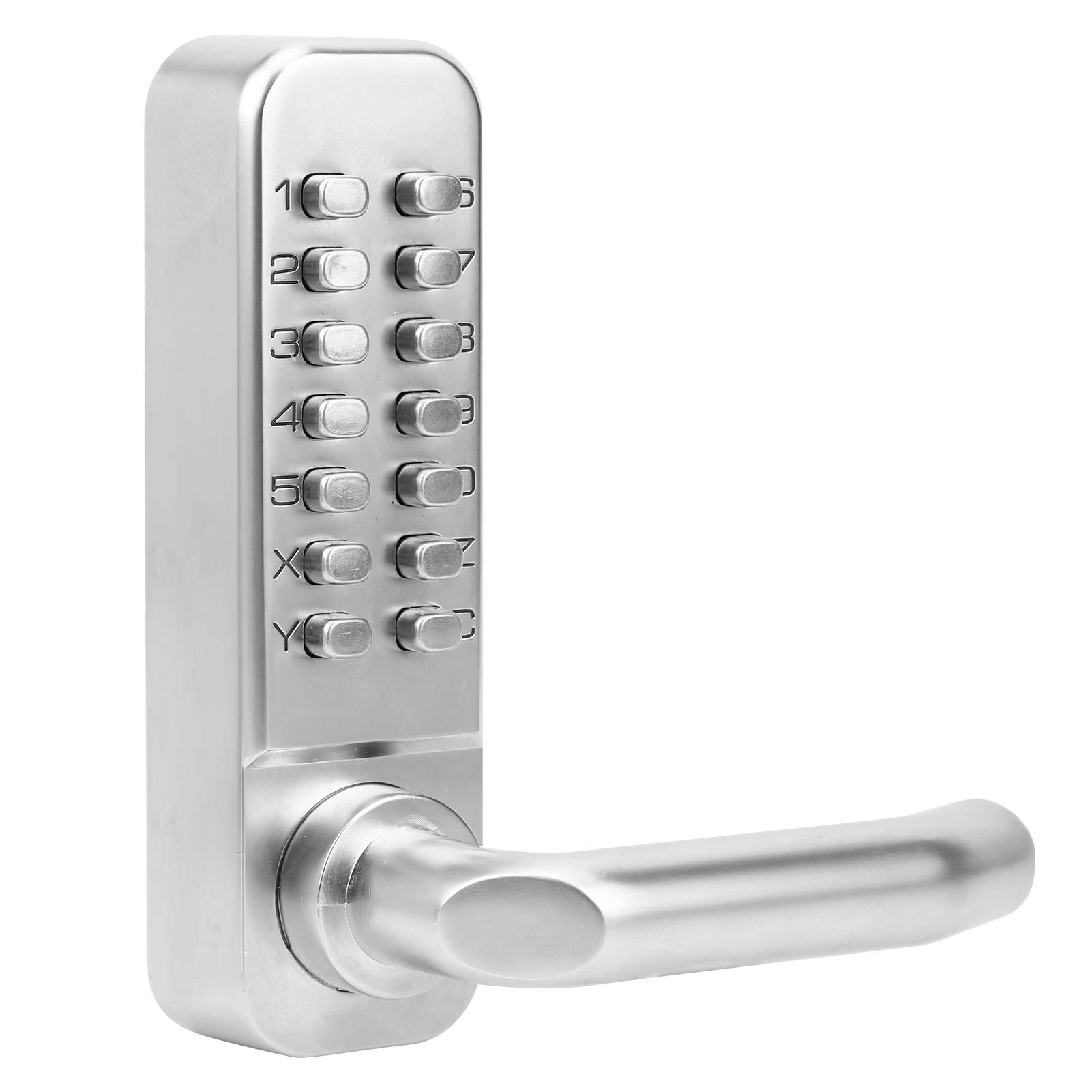 Serratura Porta a Combinazione Meccanica Digitale Serratura antifurto intelligente senza chiave Serratura della porta di sicurezza domestica Sistemi di sicurezza domestica per ufficio Porta della casa