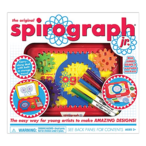 Spirograph Jr. — Jumbo Sized Gears — Arts And Craft Design Kit For Smaller Hands — Ages 3+ #TOP6