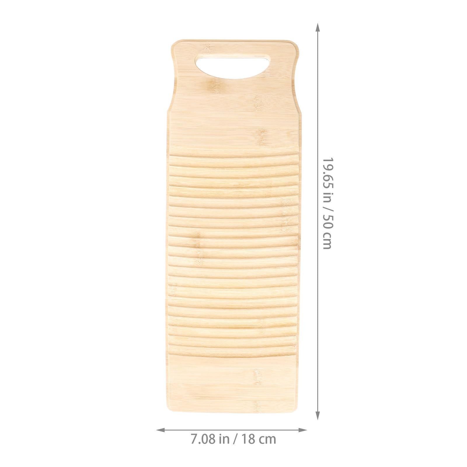 ifundom ASSE per Lavare i Panni in bambù Antiscivolo 50cm per Bucato | Asse per Lavare i Panni, Texture a , per Casa e Negozio, Lavaggio Manuale dei Capi