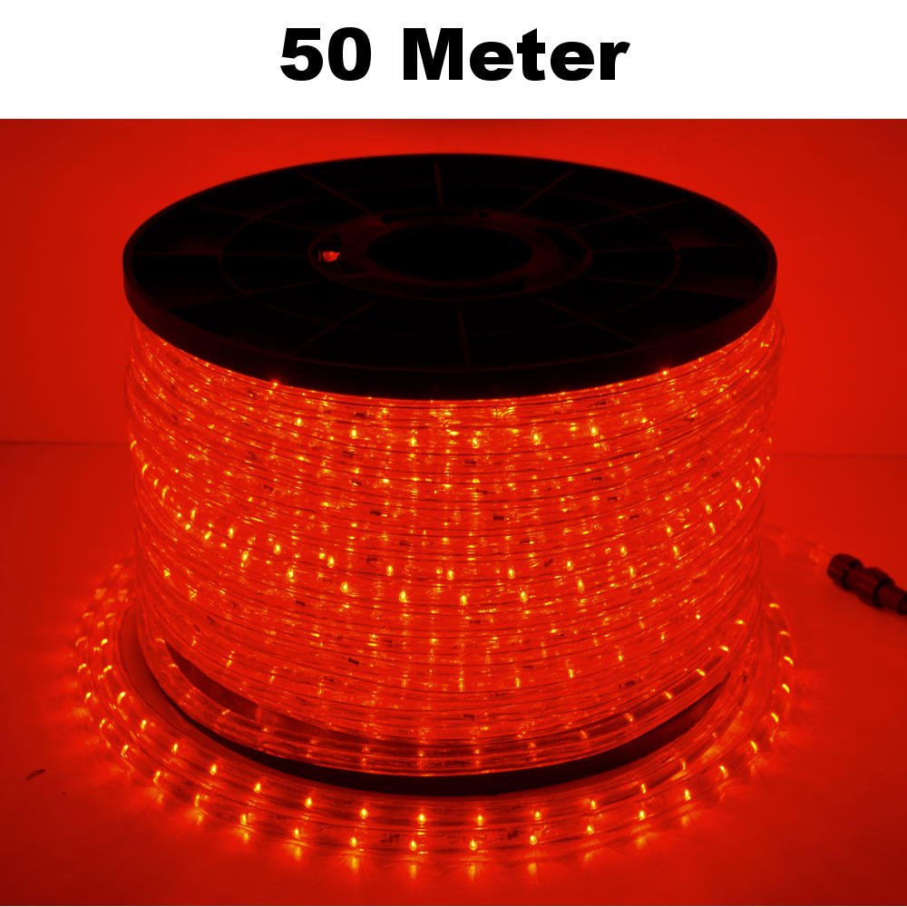 Catena di luci F3 LED, 5 metri fino a 100 metri in rosso, verde, blu, giallo, rosa, bianco, bianco caldo RGB per interni ed esterni