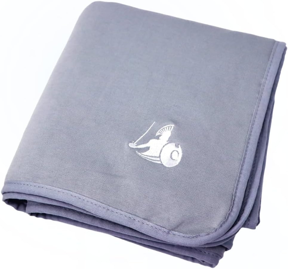 DefenderShield Wireless Shielding Blanket – Breathable Comfort – Soft Rayon from Bamboo-Cotton Blend for Travel & Pregnancy Protection – Reliable E M F Protection Blanket (Large - 80" x 60")
