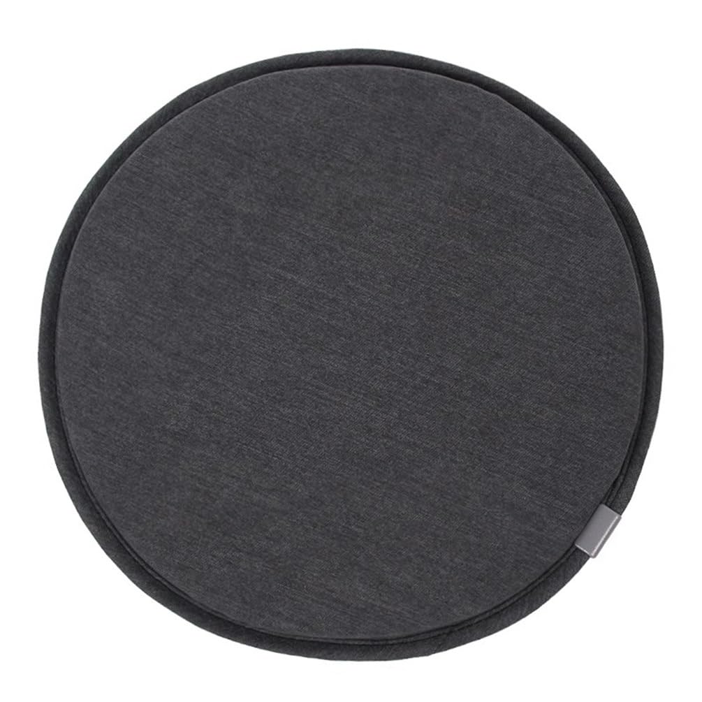 SVFOEBJM Chair Cushions for Dining Chairs 28cm/30cm/33cm/35cm/40cm/45cm Chair Pad Round Stool Cushion Non-Slip Round Seat Cushion with Ties