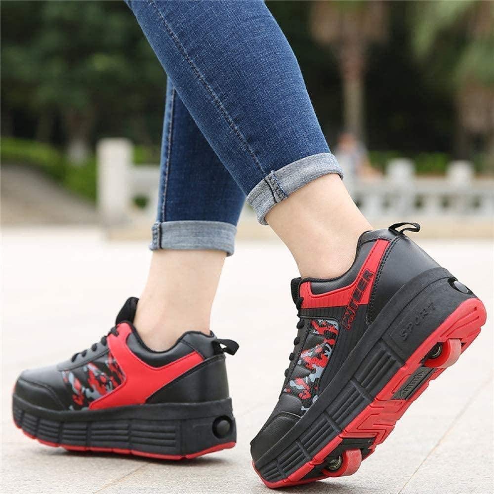 Scarpe Con Rotelle Per Bambini - Sneakers 2 In 1 Convertibili In Pattini