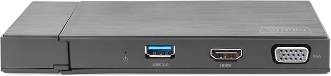 DIGITUS Universal Docking Station USB 3.0 7 Puertos 2X Video miniatura 11