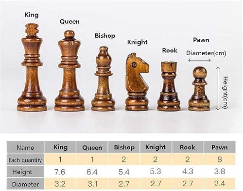 Miniatura 5 de Juegos de ajedrez y tablas de tablero MDF marco de tablero de cuero mate superficie de bolsa de madera juego de damas occidentales para adultos