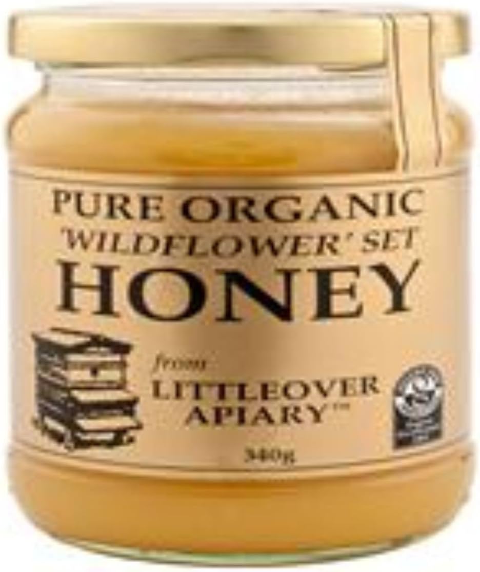 Littleover Apiary Pure Organic 'Wildflower' Set Honey 340 g