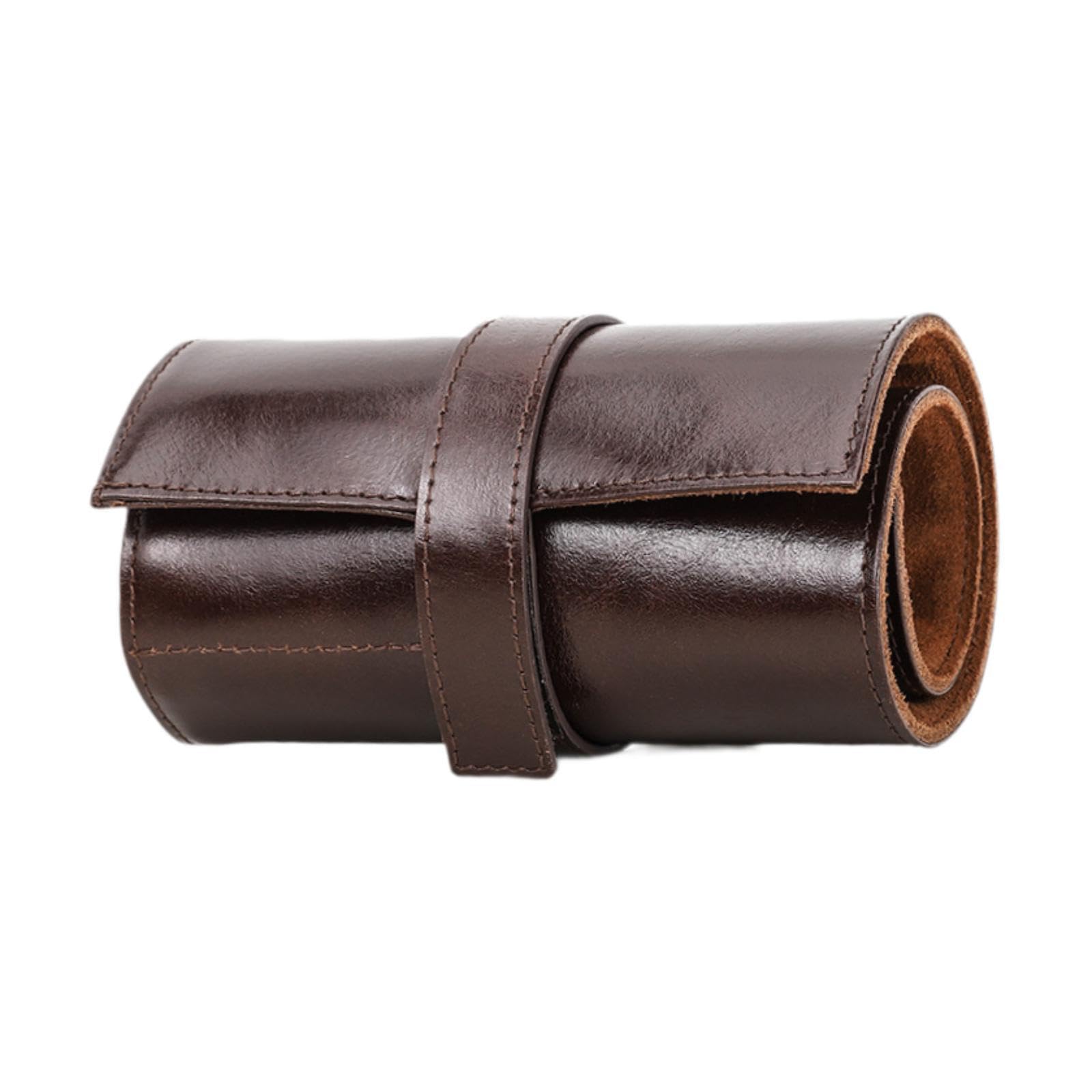 Astuccio Per Orologi 6 Slot In Pelle Cerata