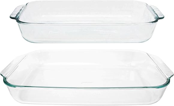 Basics Glass Baking Dishes, Set of 2