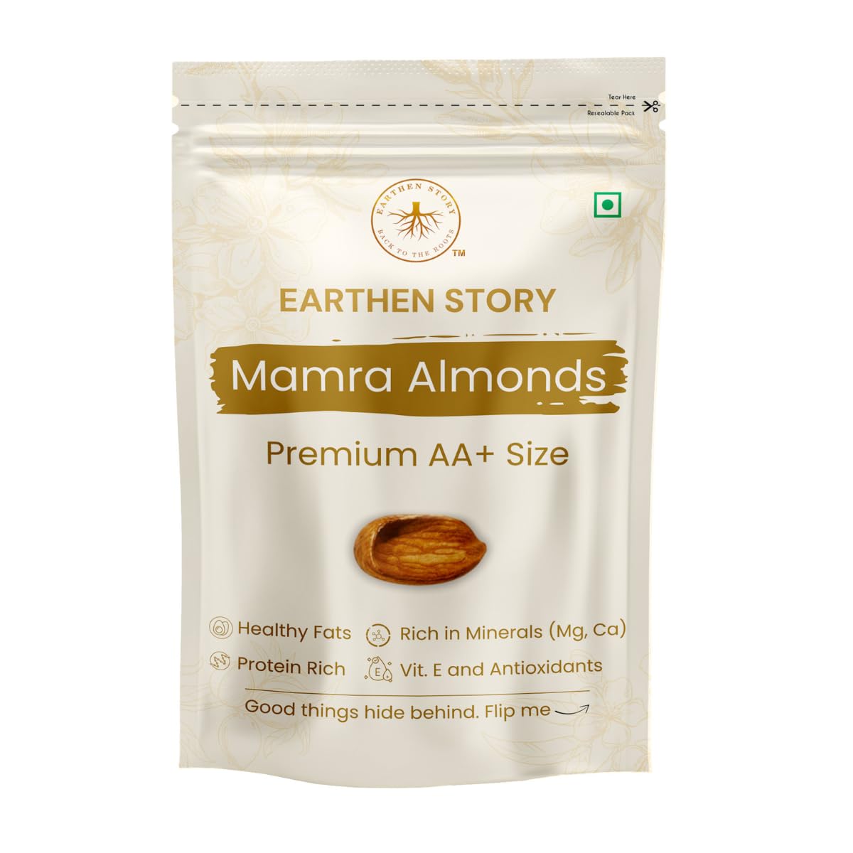 Earthen Story Mamra Almonds 500gm – Premium Grade AA+, Raw & Natural Premium Mamra Badam or Almond Giri, High in Protein, Omega-3, Vitamin E, Antioxidants, Gluten-Free & Keto-Friendly Nuts for Snacking & Wellness-picture-13