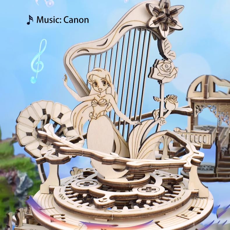 Amazon.com: High Difficulty 3D Wooden Puzzle Model Music Box