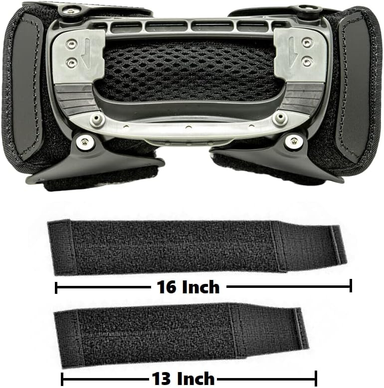 Miniatura 2 de Soporte de muñeca para escáneres portátiles Zebra WT41N0, WT4090  con correas largas de 13 pulgadas x 16 pulgadas  Sustituye a SG-WT4023020-01R,