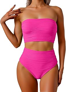Camisa azul para hombre y mujer, traje de baño tankini con tirantes ajustables, diseño de volantes, ropa de playa, traje de baño de verano, bikini de dos piezas, alternativa, bonitos tops