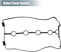 Vista 4 de uxcell Juntas de tapa de válvula de motor para Chevrolet Aveo 1.6L 2004-2008 No.96353002 Negro