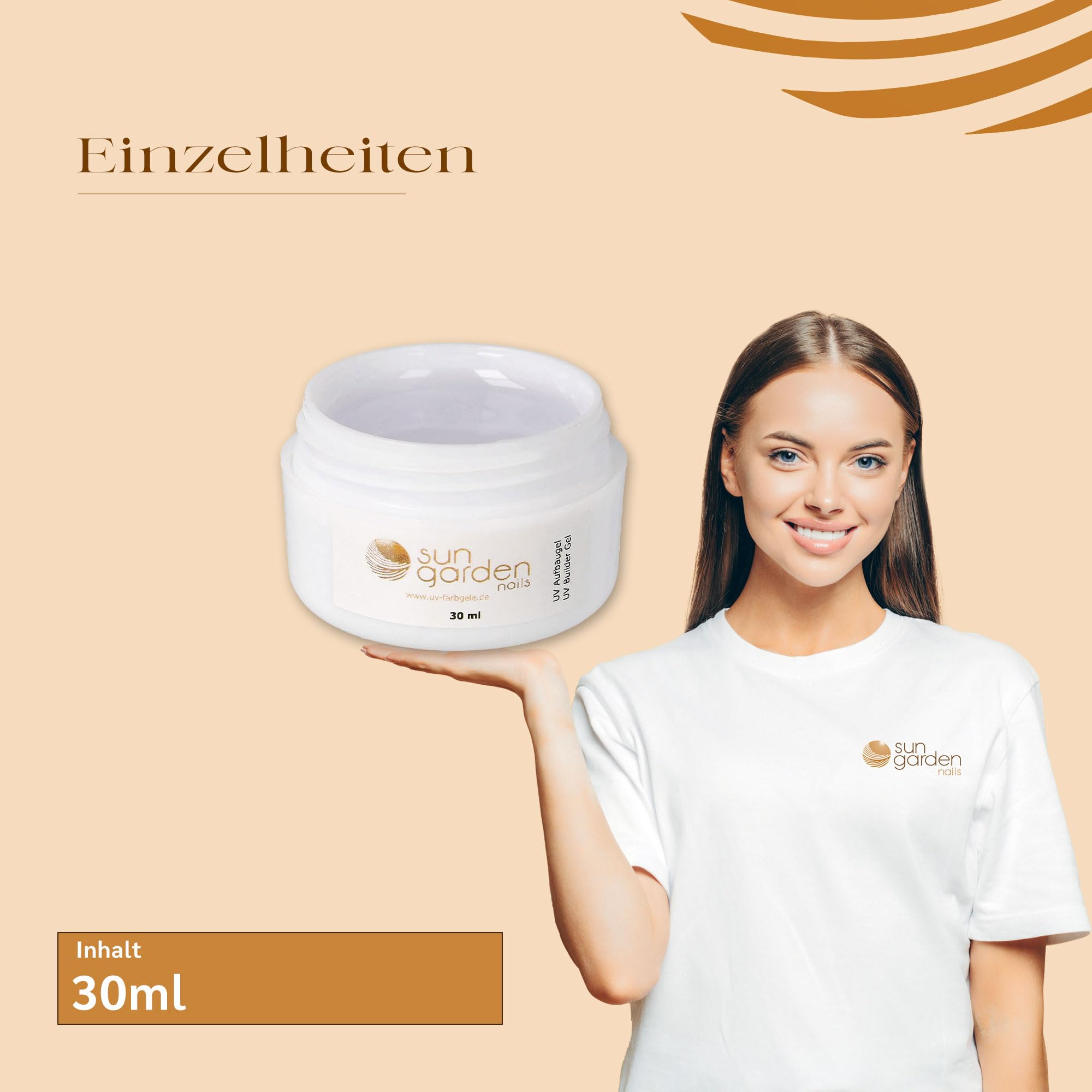 UV Gel Classique De Modelage 30 ML Inclus 3 Pièces Set de