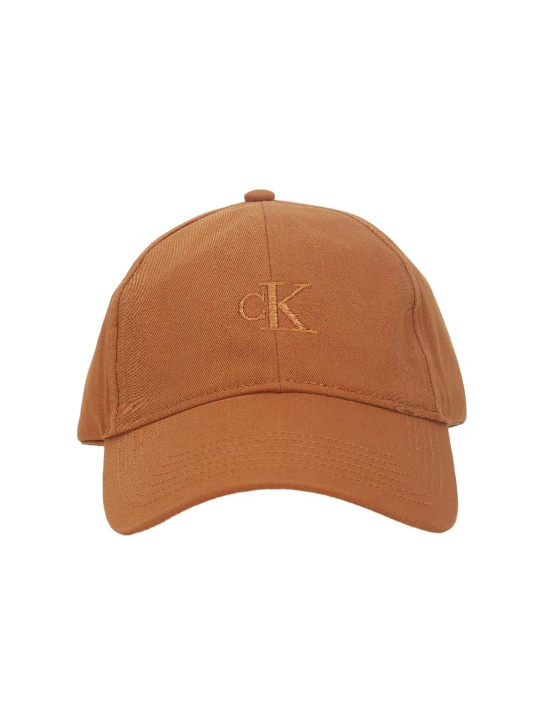 Calvin Klein Logo Rust Cotton Baseball Cap-picture-13