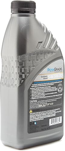 Miniatura 9 de PENNGRADE 62716, Aceite de mezcla sintética SAE 5W-20, 1 cuarto de galón
