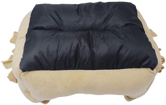 Foto 5 de 6 de DHGTEP Cama para Perros y Gatos Cama para Mascotas de Vellón Suave Casa para Gatos Caliente Invierno Cama…
