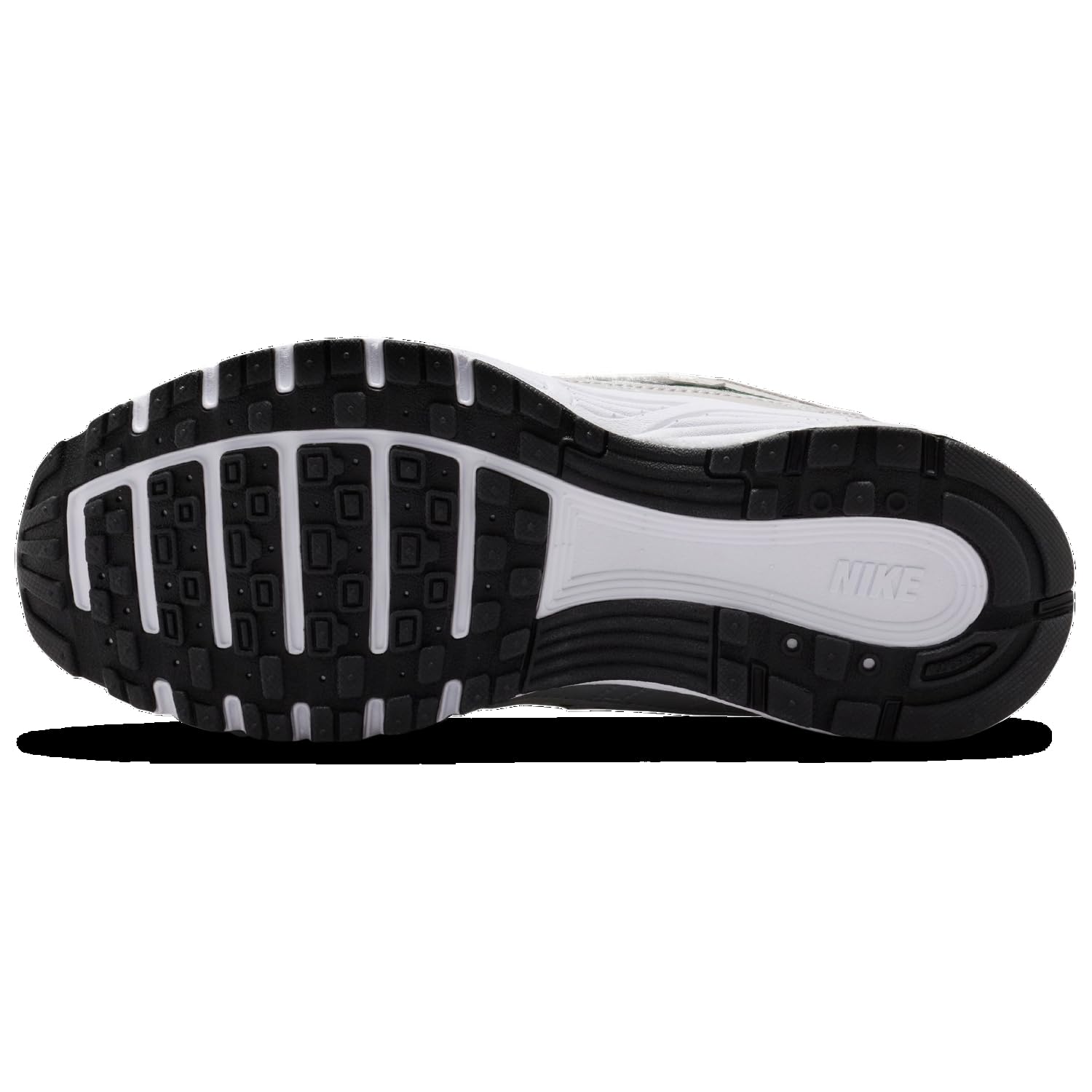 Nike P-6000 - Niños Primaria (Gris/Blanco/Verde)