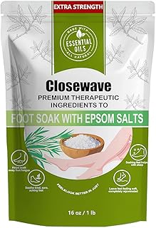EXTRA STRENGTH Epsom Salt Tea Tree Oil Foot Soak