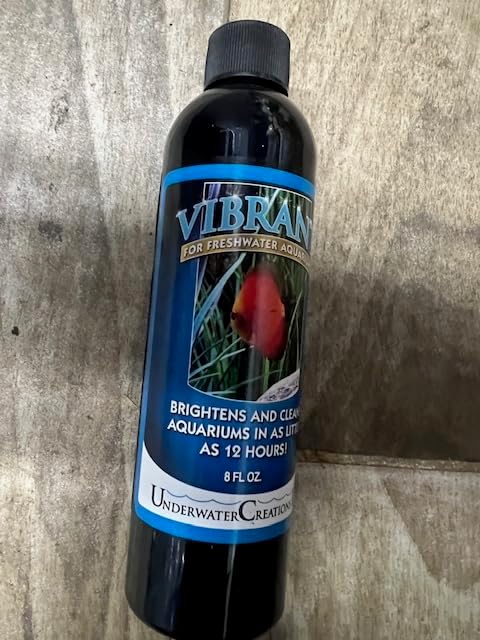 Vibrant Aquarium Underwater Creations Freshwater Fish Tank AIgae EIiminater 8 Oz Fish Food