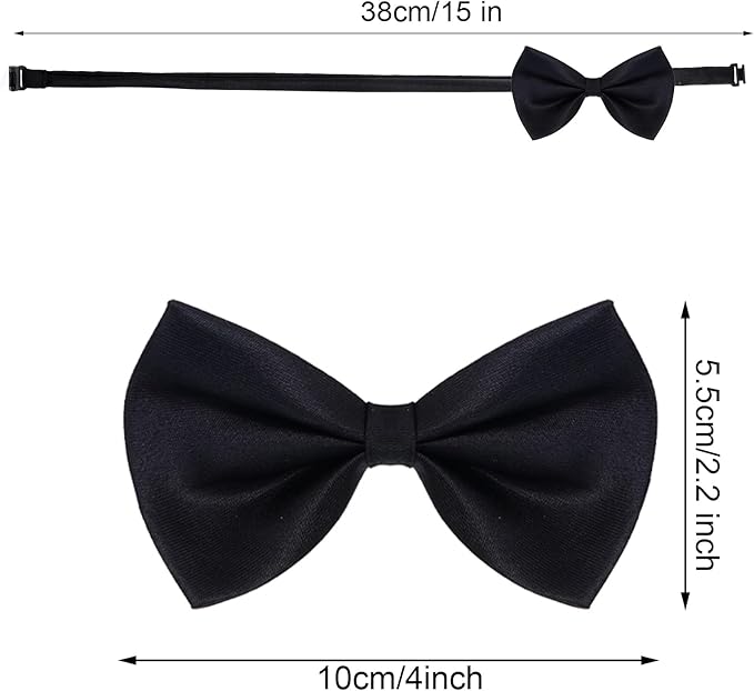 Gorro de Graduación para Mascotas con Corbata y Borla Amarilla miniatura 4