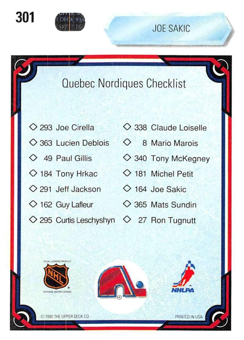 Amazon.com: 1990-91 Upper Deck Hockey 90-91 Hockey Hologram #301