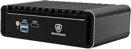 Miniatura 2 de Firewall Appliance 2.5Gbe Intel Celeron N5095 Quad Core, 4* Intel I225-V LAN sin ventilador Mini PC Barebone NO RAM NO SSD Soporte PFSENSE Router